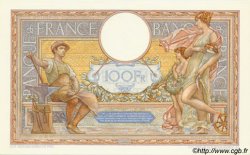 100 Francs LUC OLIVIER MERSON type modifié FRANCE  1937 F.25.04 UNC-
