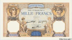 1000 Francs CÉRÈS ET MERCURE type modifié FRANCE  1937 F.38.07 AU-