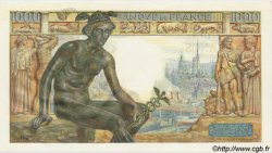 1000 Francs DÉESSE DÉMÉTER FRANKREICH  1942 F.40.02 ST