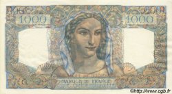1000 Francs MINERVE ET HERCULE FRANCE  1949 F.41.25 AU+