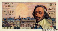 1000 Francs RICHELIEU FRANCIA  1956 F.42.20 EBC+