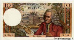 10 Francs VOLTAIRE FRANCIA  1970 F.62.41 FDC