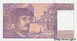 20 Francs DEBUSSY à fil de sécurité FRANKREICH  1992 F.66bis.03A37 fST+