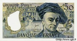 50 Francs QUENTIN DE LA TOUR FRANCIA  1981 F.67.07 q.FDC