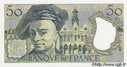 50 Francs QUENTIN DE LA TOUR FRANCIA  1988 F.67.14A50 q.FDC