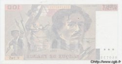 100 Francs DELACROIX uniface FRANCE  1993 F.69bisU.08 XF