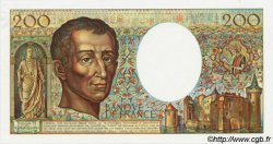 200 Francs MONTESQUIEU FRANCE  1981 F.70.01A1 UNC-
