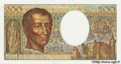 200 Francs MONTESQUIEU FRANCE  1989 F.70.09 pr.NEUF