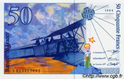 50 Francs SAINT-EXUPÉRY modifié FRANCE  1994 F.73.01d UNC