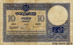 10 Francs MAROCCO  1929 P.17a MB