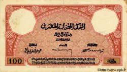 100 Francs MARUECOS  1925 P.14 BC