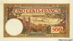 500 Francs MAROCCO  1946 P.15bs q.FDC