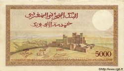 5000 Francs MARUECOS  1938 P.23a MBC