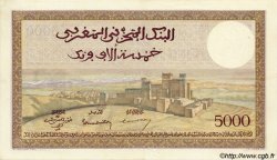 5000 Francs MARUECOS  1950 P.23c EBC