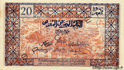 20 Francs MARUECOS  1943 P.39s EBC+