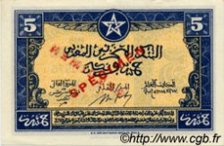 5 Francs MOROCCO  1943 P.24s UNC-
