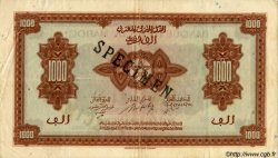1000 Francs MAROC  1943 P.28s TTB+