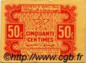50 Centimes MOROCCO  1944 P.41 AU