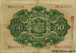50 Pesetas MOROCCO  1906 P.- F+