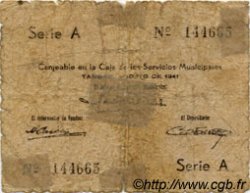 0,50 Francos MOROCCO Tanger 1941 P.02 P