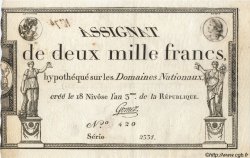 2000 Francs FRANCIA  1795 Laf.176