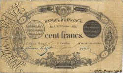 100 Francs 1848 Transposé FRANCIA  1856 F.A25.01 B a MB
