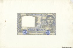 20 Francs TRAVAIL ET SCIENCE FRANCE  1939 F.12.00Ec UNC-