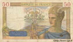 50 Francs CÉRÈS modifié FRANCIA  1938 F.18.09 MB
