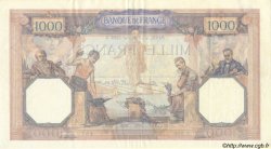 1000 Francs CÉRÈS ET MERCURE FRANCIA  1930 F.37.04 MBC+ a EBC