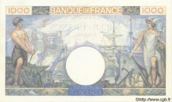 1000 Francs COMMERCE ET INDUSTRIE FRANKREICH  1941 F.39.04 fST+