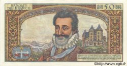 50 Nouveaux Francs HENRI IV FRANCIA  1959 F.58.03 AU