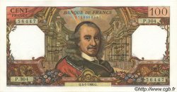 100 Francs CORNEILLE FRANCIA  1968 F.65.20 EBC+ a SC