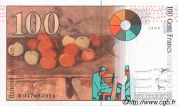 100 Francs CÉZANNE FRANCE  1998 F.74.02 pr.NEUF