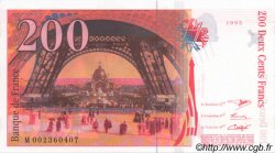 200 Francs EIFFEL FRANKREICH  1995 F.75.01 ST