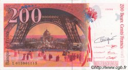 200 Francs EIFFEL FRANCIA  1996 F.75.02 EBC