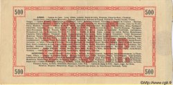 500 Francs FRANCE regionalism and miscellaneous  1915 -- XF+