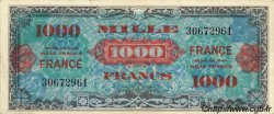 1000 Francs FRANCE FRANKREICH  1944 VF.27.01 VZ+