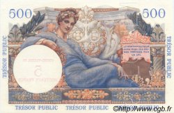 5 NF sur 500 Francs TRÉSOR PUBLIC FRANCE  1960 VF.37.00Ed2 UNC
