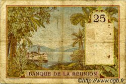 25 Francs ÎLE DE LA RÉUNION  1930 P.23 B+