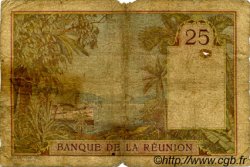 25 Francs REUNION INSEL  1938 P.23 GE