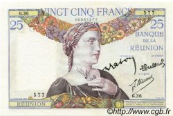 25 Francs REUNION  1944 P.23 AU