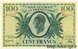 100 Francs REUNION INSEL  1943 P. fST+