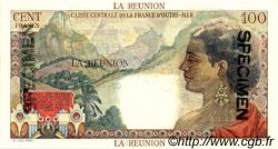100 Francs La Bourdonnais REUNION ISLAND  1946 P.45s UNC