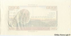 5000 Francs Schoelcher REUNION INSEL  1960 P. ST