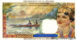1000 Francs Union Française REUNION INSEL  1964 P.52s ST