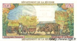 10 NF sur 500 Francs Pointe à Pitre REUNION  1967 P.54s UNC-