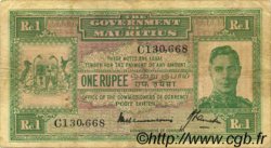 1 Rupee MAURITIUS  1940 P.26 VF