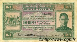 1 Rupee MAURITIUS  1940 P.26 VF+
