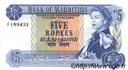 5 Rupees ISOLE MAURIZIE  1973 P.30d q.FDC