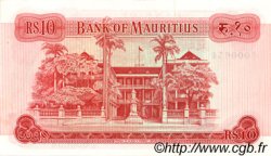 10 Rupees ISOLE MAURIZIE  1967 P.31a q.FDC